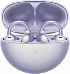Huawei Audífonos Intrauriculares con Micrófono FreeClip, Inalámbrico, Bluetooth, USB-C, Morado 