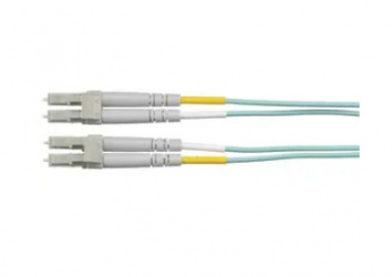 Hubbell Cable de Fibra Óptica Dúplex, LC Macho - LC Macho, 1 Metro, Multimodo 