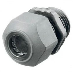 Hubbell Conector Tipo Glándula, 4.3 - 11.4mm, Gris 