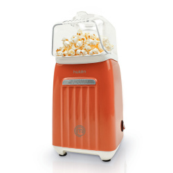 Huken Máquina de Palomitas MKPMOG, 80g, 1.200W, Naranja 