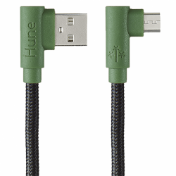 Hune Cable USB A Macho - Micro USB Macho, 1.2 Metros, Verde 