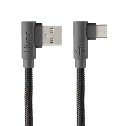 Hune Cable USB A Macho - USB C Macho, 1.2 Metros, Gris 