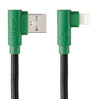 Hune Cable USB A Macho - Lightning USB Macho, 1.2 Metros, Verde 