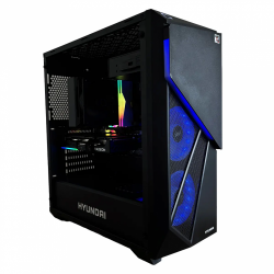 Computadora Gamer HY Gaming PCR7600XG, AMD Ryzen 7 5700X, AMD Radeon RX 9060 XT, 16GB, 1TB SSD, Windows 11 Prueba 