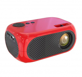 Proyector Portátil Hype M24 3LCD, 800x480, máx. 1200 Lúmenes, con Bocinas, Rojo 