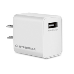 Hypercel Cargador de Pared 14673, 18W, 1x USB-A, Blanco 