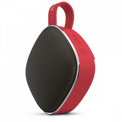 HyperGear Bocina Portátil Fabrix Mini, Bluetooth, Inalámbrico, Micro USB, Rojo 