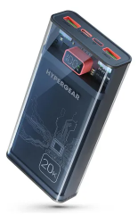 Cargador Portátil HyperGear Power Bank 15827, 20Ah, Negro  