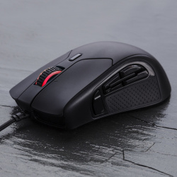 Mouse Gamer HyperX Óptico Pulsefire Raid, Alámbrico, USB, 16.000DPI, Negro 
