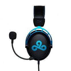 HyperX Audífonos Gamer Cloud Alpha Pro Cloud9 Edition, Alámbrico, 1.3 Metros, 3.5mm, Negro/Azul 