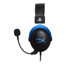 HyperX Audifonos Gamer Cloud para PlayStation 4, Alámbrico, 1.3 Metros, 3.5mm, Negro/Azul 