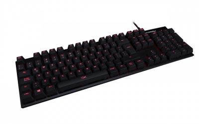 Teclado Gamer HyperX Alloy FPS LED Rojo, Teclado Mecánico, Cherry MX Brown, Alámbrico, Negro (Español) 