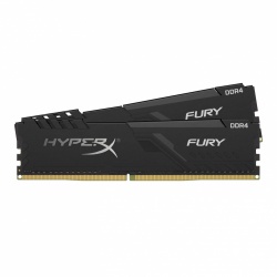 Kit Memoria RAM Kingston Fury Black DDR4, 2666MHz, 16GB (2 x 8GB), Non-ECC, CL16, XMP 