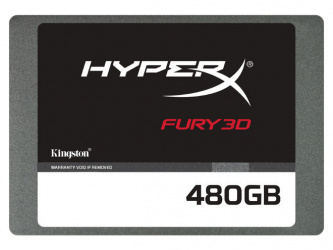 SSD HyperX Fury 3D, 480GB, SATA III, 2.5'' 