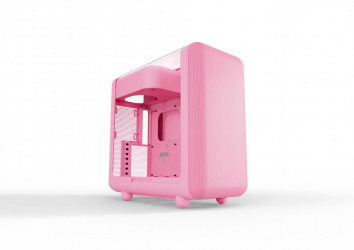 Gabinete Hyte X50, Midi-Tower, ATX/EATX/Micro-ATX/Mini-ITX, USB 3.0, sin Fuente, sin Ventiladores Instalados, Rosa 