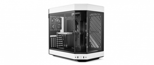 Gabinete HYTE Y60 con Ventana, Midi-Tower, ATX/EATX/ITX/micro-ATX, USB 3.0, sin Fuente, 3 Ventiladores Instalados, Negro/Blanco 
