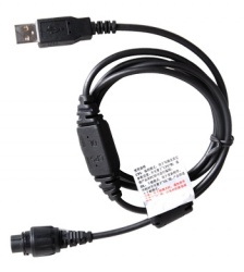 Hytera Cable Programador USB A 2.0 Macho, Negro, para MD656/MD786/RD626/RD966/RD986 