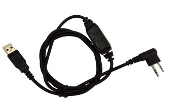 Hytera Cable Programador USB A Macho - 2.5mm Macho, 1.2 Metros, Negro 