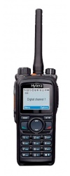Hytera Radio Digital Portátil de 2 Vías PD786-UHF-MD, 1024 Canales, Negro 