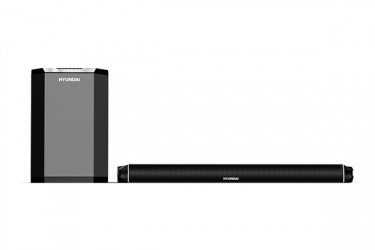Hyundai Barra de Sonido con Subwoofer HYSB737SW, Bluetooth, Alámbrico/Inalámbrico, 2.0, 75W RMS, USB, Negro 
