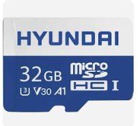 Memoria Flash Hyundai SDC32GU3, 32GB MicroSDHC NAND Clase 10, con Adaptador 