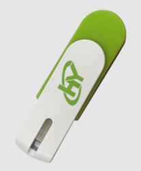 Memoria USB Hyundai Bravo, 16GB, USB-A 2.0, Verde 