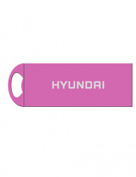 Memoria USB Hyundai Bravo Deluxe, 16GB, USB 2.0, Rosa 