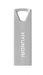 Memoria USB Hyundai Bravo Deluxe, 256GB, USB-A 3.0, Lectura 10MB/s, Escritura 3MB/s, Plata 