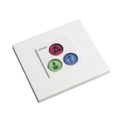 Ibernex Modulo de 3 Botones Iluminados NX0394, Alámbrico 