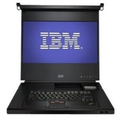 IBM Consola para Rack 17238EX, Enhanced Media Console 18.5'', 1U 