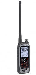 ICOM Radio Análogo Portátil de 2 Vías IC-A25N, 300 Canales, Negro/Gris 