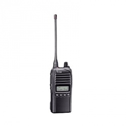 ICOM Radio Análogo Portátil de 2 Vías IC-F4230DS/32, 128 Canales, Negro 
