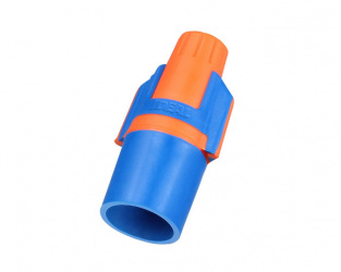 Ideal Conector de Cable, Azul/Naranja, 100 Piezas 