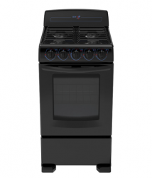 Iem Estufa EI5020BAPN1, 4 Quemadores, Negro 