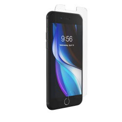 iFrogz Protector de Pantalla para iPhone SE (2nd Gen), Transparente, Resistente a Rayones/Golpes 