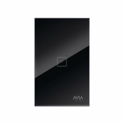 iGoto Interruptor de Luz Inteligente SH1201, 1 Botón, WiFi, Negro 