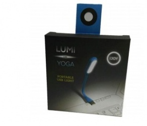 I Joy Lampara LED Yogabasta, USB, Azul 