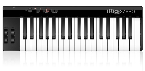 IK Multimedia iRig Keys 37 PRO Teclado MIDI, 37 Teclas, Negro/Blanco 