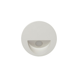 Illux Lámpara LED para Muro ML-2304.B, Exteriores, Luz Blanca Cálida, 3W, 270 Lúmenes, Blanco, para Casa 