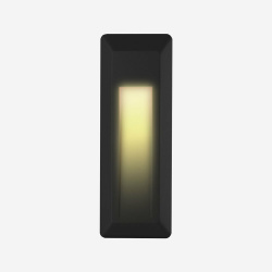 Illux Lámpara LED para Pared ML-7401.N30, Exteriores, Luz Cálida, 1.23W, 37 Lúmenes, Negro, para Casa 