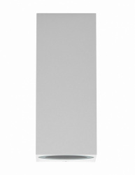 Illux Lámpara LED para Pared Arbotante ML-7408.B, Exteriores, Luz Cálida, 14W, Base GU10, Blanco, para Casa 