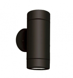 Illux Lámpara LED para Sobreponer ML-7411.N, Exteriores, 7W, Base GU10, Negro, Uso General - No Incluye Foco 