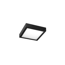 Illux Lámpara LED para Techo TL-2807.N65, Interiores, Luz de Día, 6W, 425 Lúmenes, Negro 