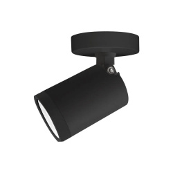 Illux Lámpara LED para Techo TL-2910.SORN, Interiores, 10W, Base GU10, Negro - No Incluye Foco 