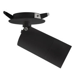 Illux Lámpara LED para Techo TL-2911.N, Interiores, 10W, Base GU10, Negro - No Incluye Foco 