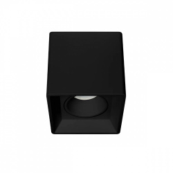 Illux Lámpara LED para Techo TL-2915, Interiores, 15W, Base GU53, Negro - No Incluye Foco 