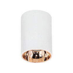 Illux Lámpara LED para Techo TL-2917.BD, Interiores, 9W, Base GU53, Blanco/Dorado - No Incluye Foco 