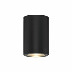 Illux Lámpara LED para Techo TL-7414, Interiores, 7W, Base GU10, Negro - No Incluye Foco 
