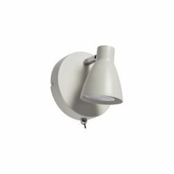 Illux Lámpara para Techo/Pared TR-2401.B, Interiores, 50W, Base GU10, Blanco - No Incluye Foco 
