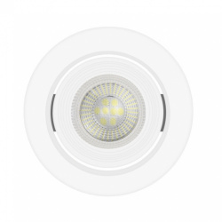 Ilumileds Lámpara LED para Techo ILUPCROT7WWWW, Interiores, Luz Cálida, 7W, 560 Lúmenes, Blanco, para Casa 